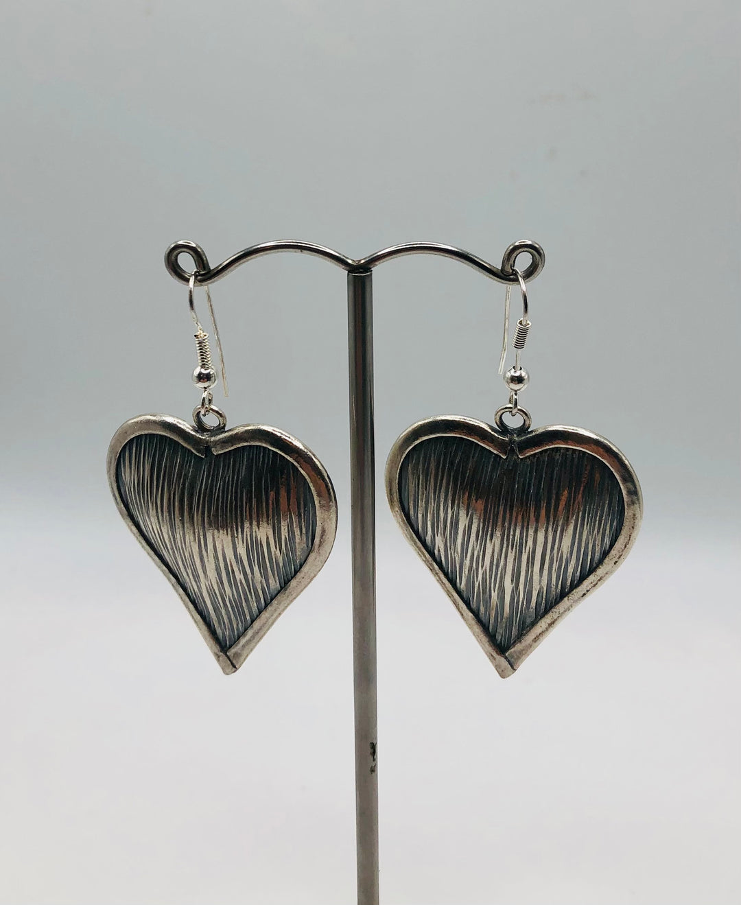 Large Heart Earrings