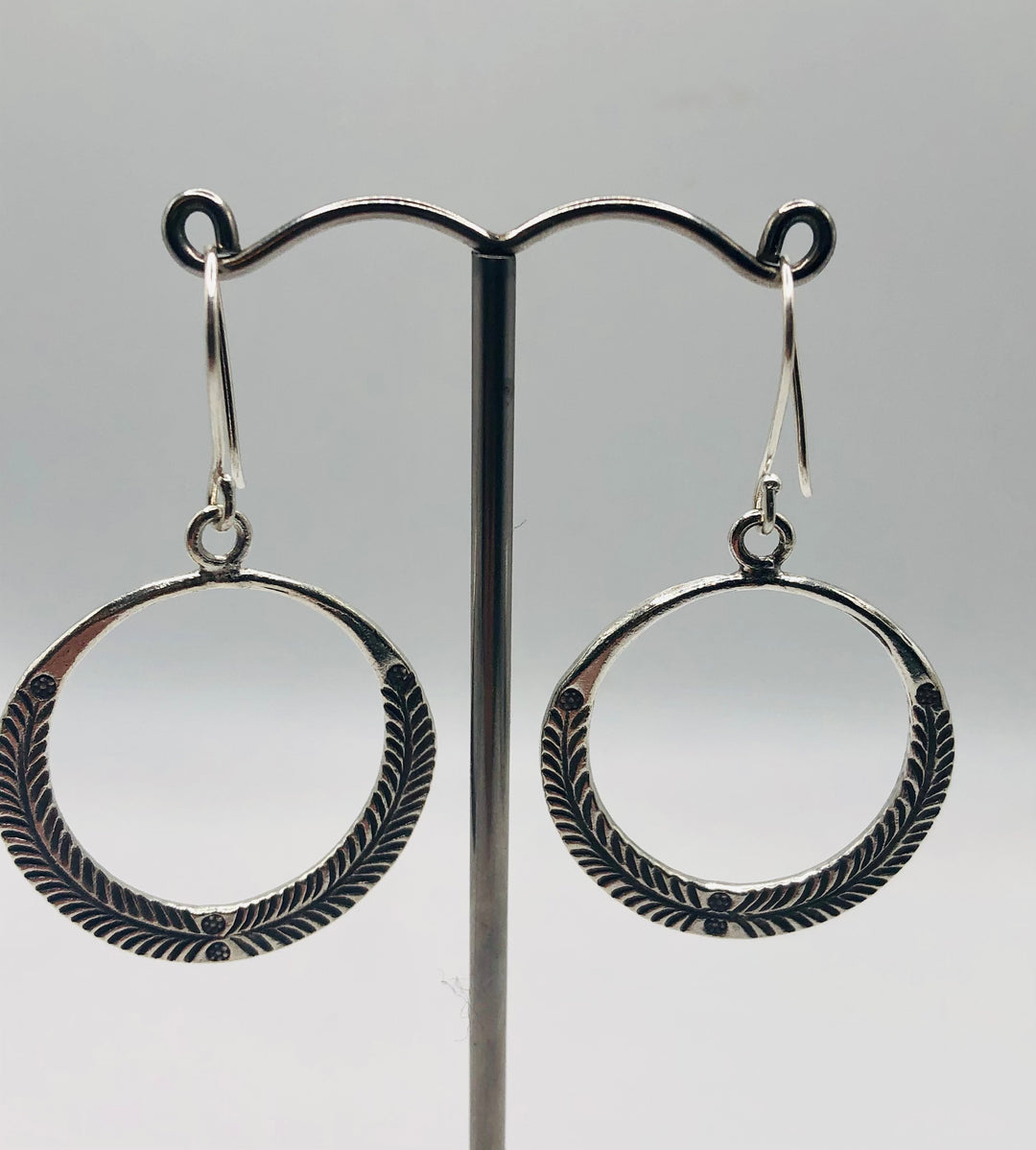 Tribal Circle Earrings