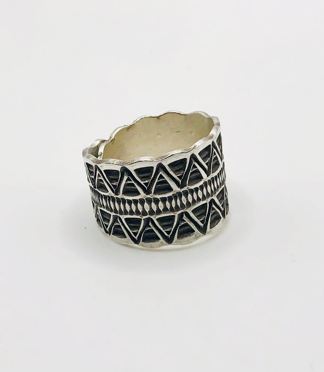 Silver Tribal Ring