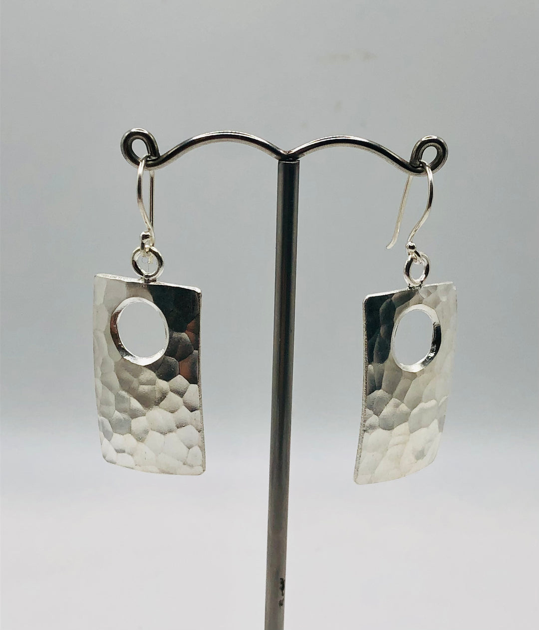 Softly Hammered Earrings