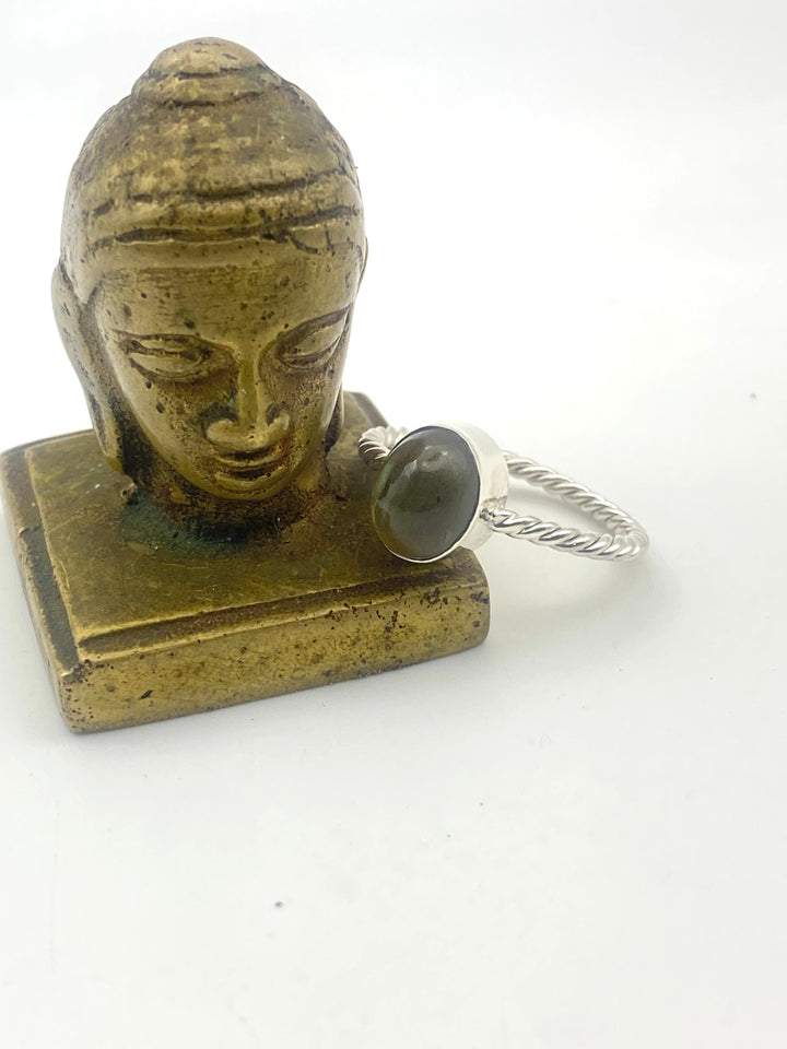 Twilight Whisper - Labradorite Ring