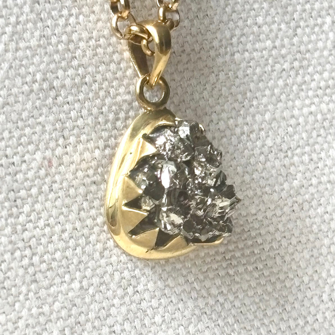 Panchadhatu Pyrite Necklace