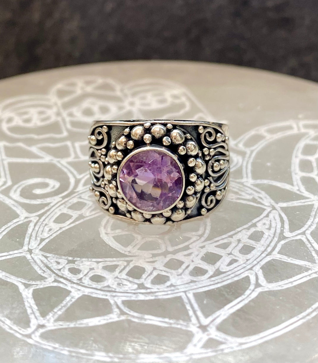 Moonlit Wisdom Ring