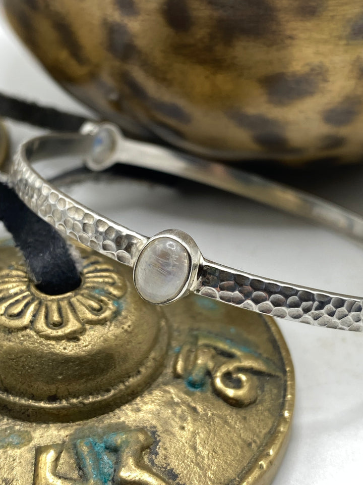 Moonstone Bangle