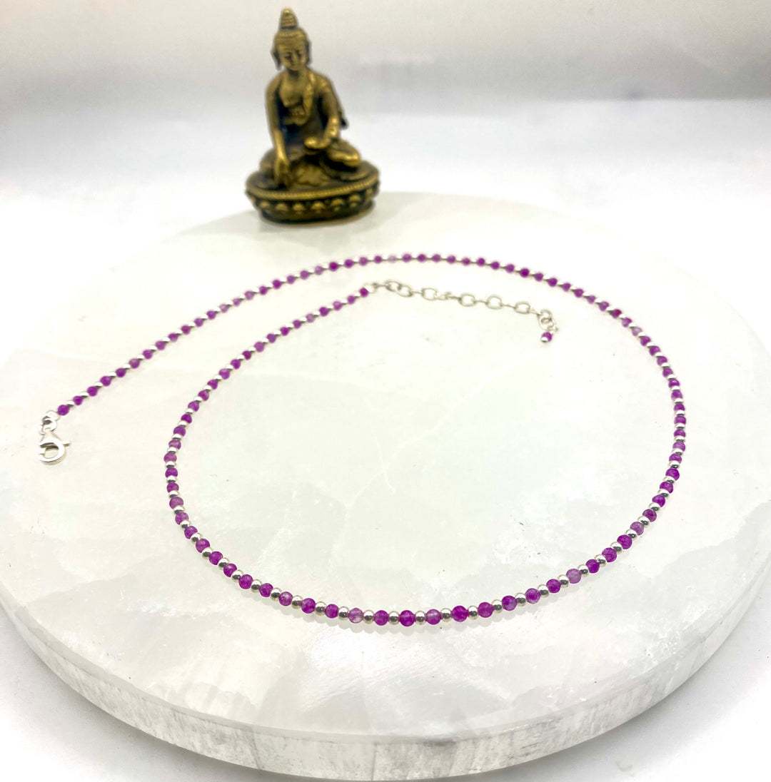 Amethyst Aura Necklace