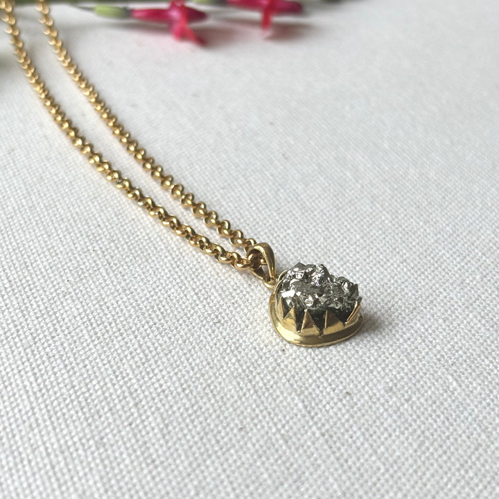 Panchadhatu Pyrite Necklace