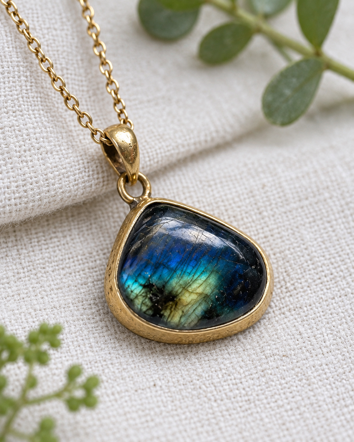 Labradorite Panchadhatu Necklace