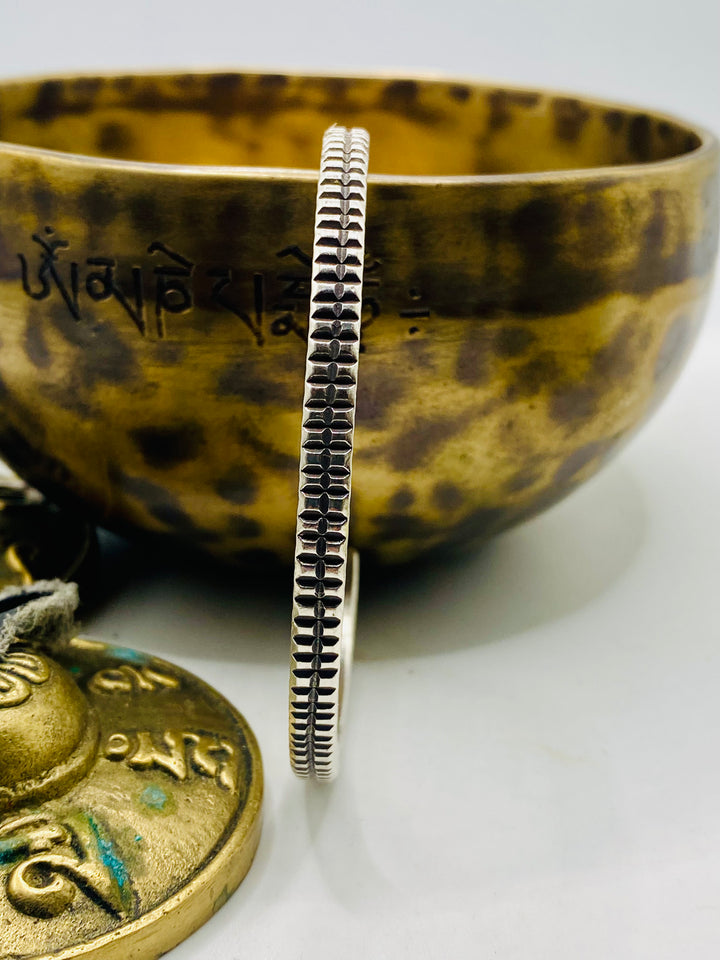 Crisscross Bangle
