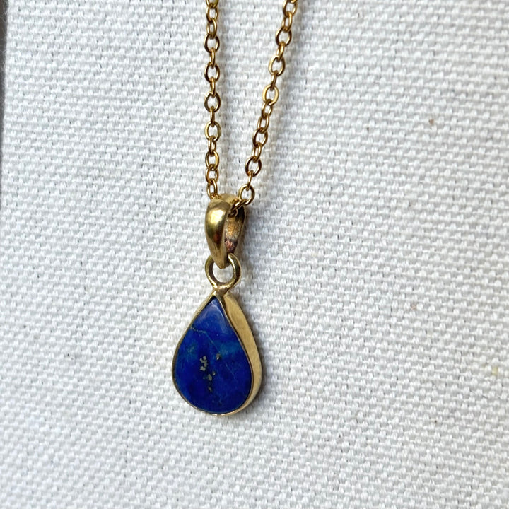 Lapis Lazuli Panchadhatu Necklace