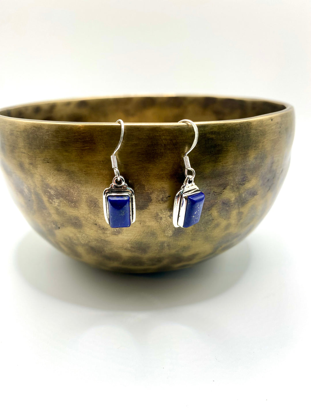 Blue Temple Earrings