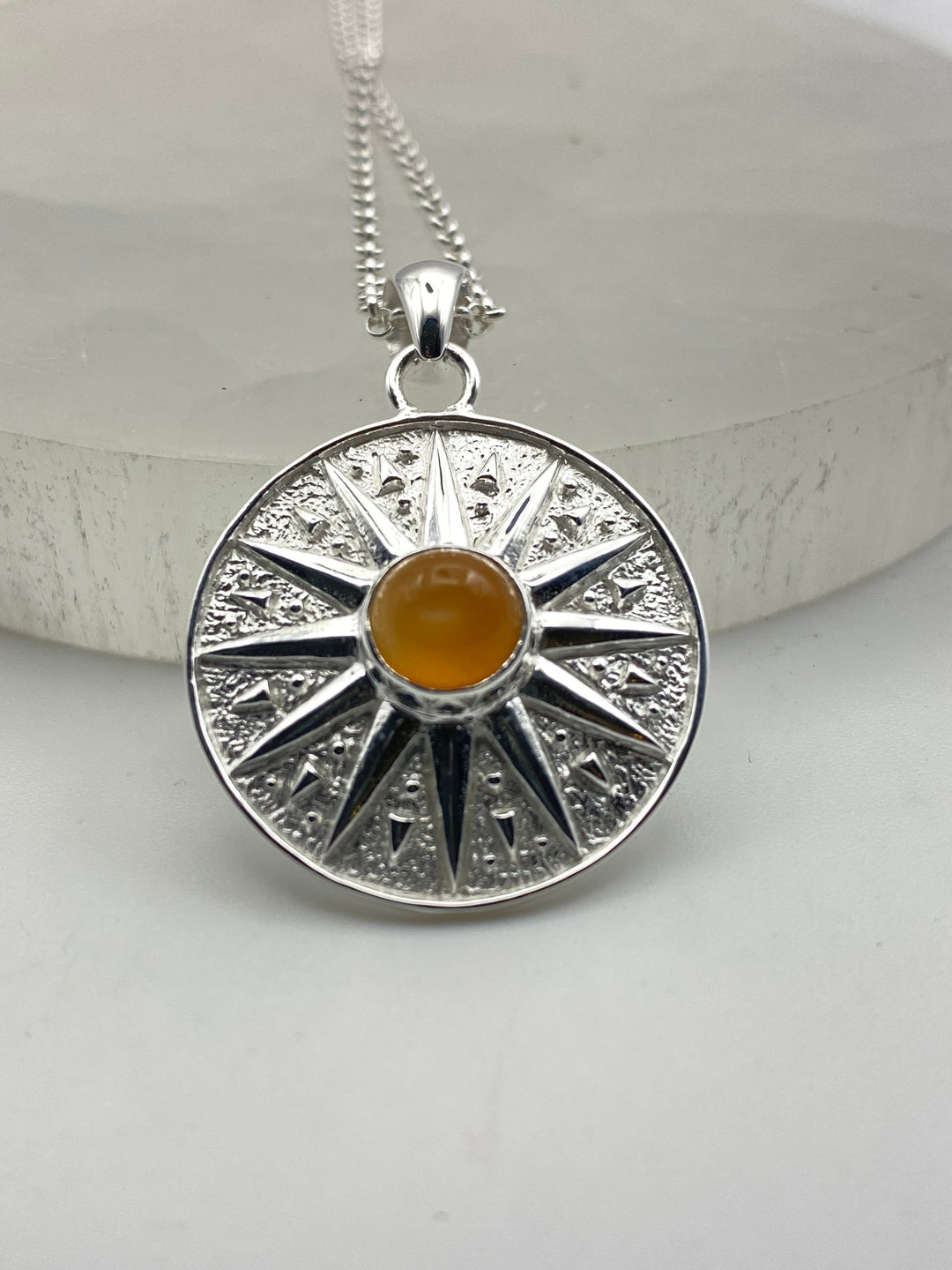 Inner Light Sunstone Necklace