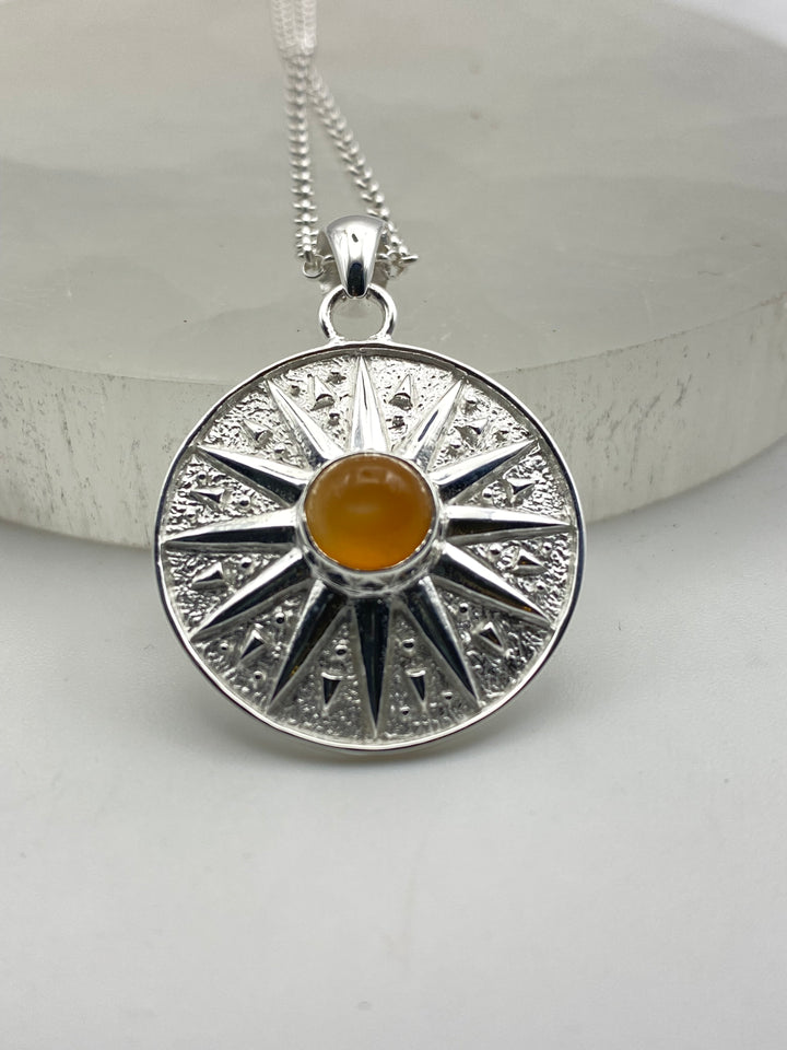 Inner Light Sunstone Necklace
