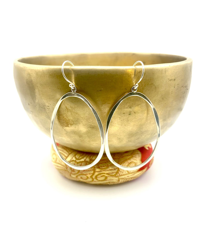 Open Oval Earrings