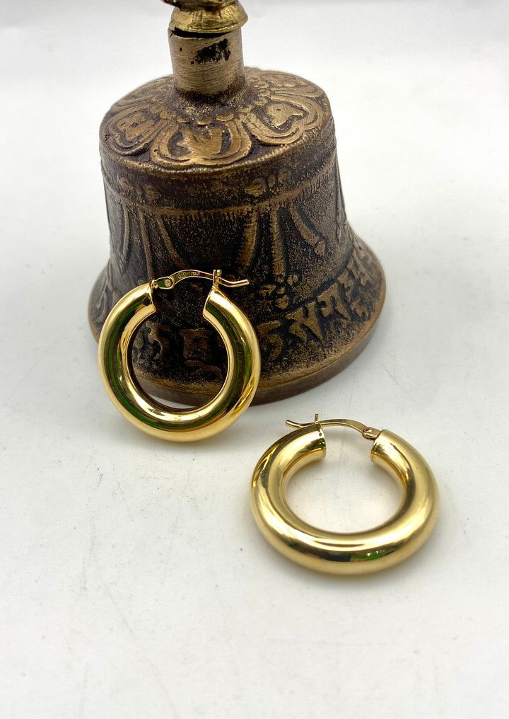 Golden Luxe Hoops