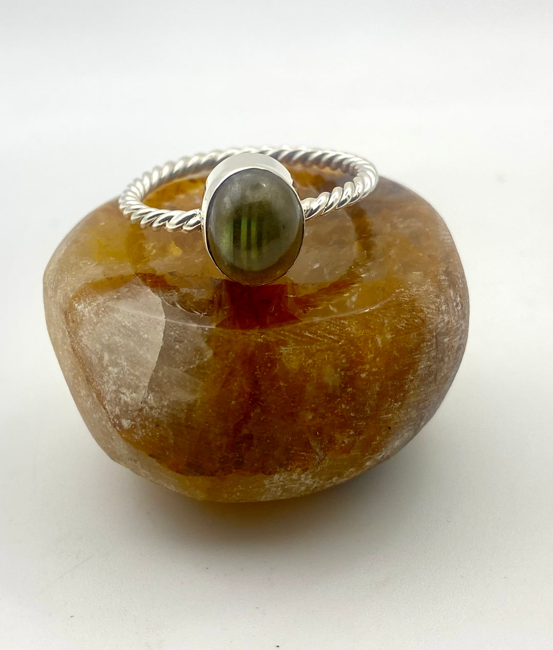Twilight Whisper - Labradorite Ring