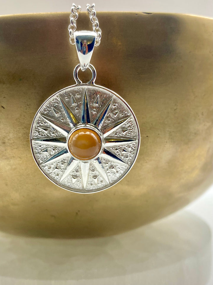 Inner Light Sunstone Necklace