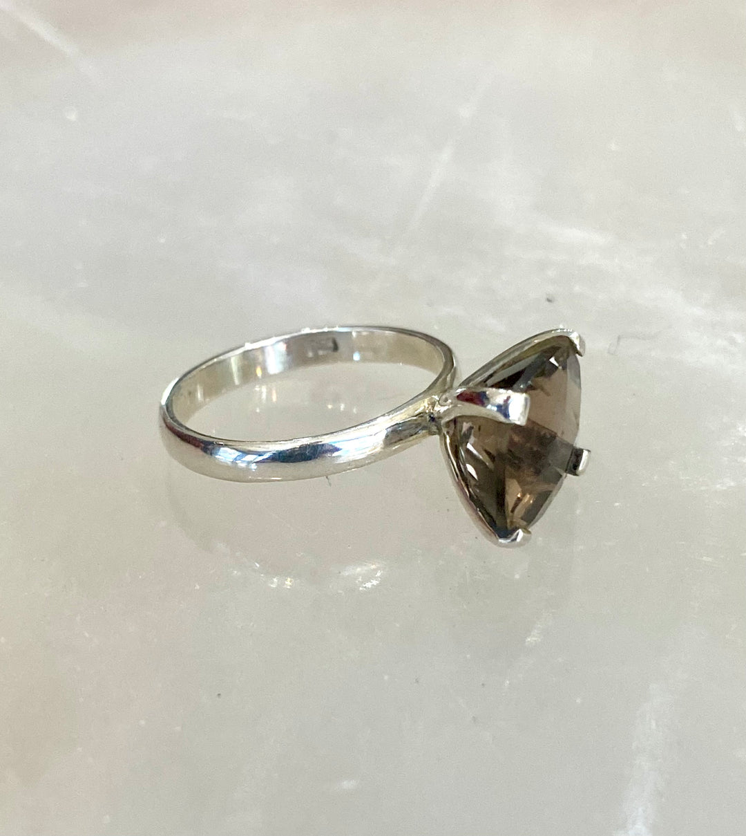 Shadowlight- Smoky Quartz Ring