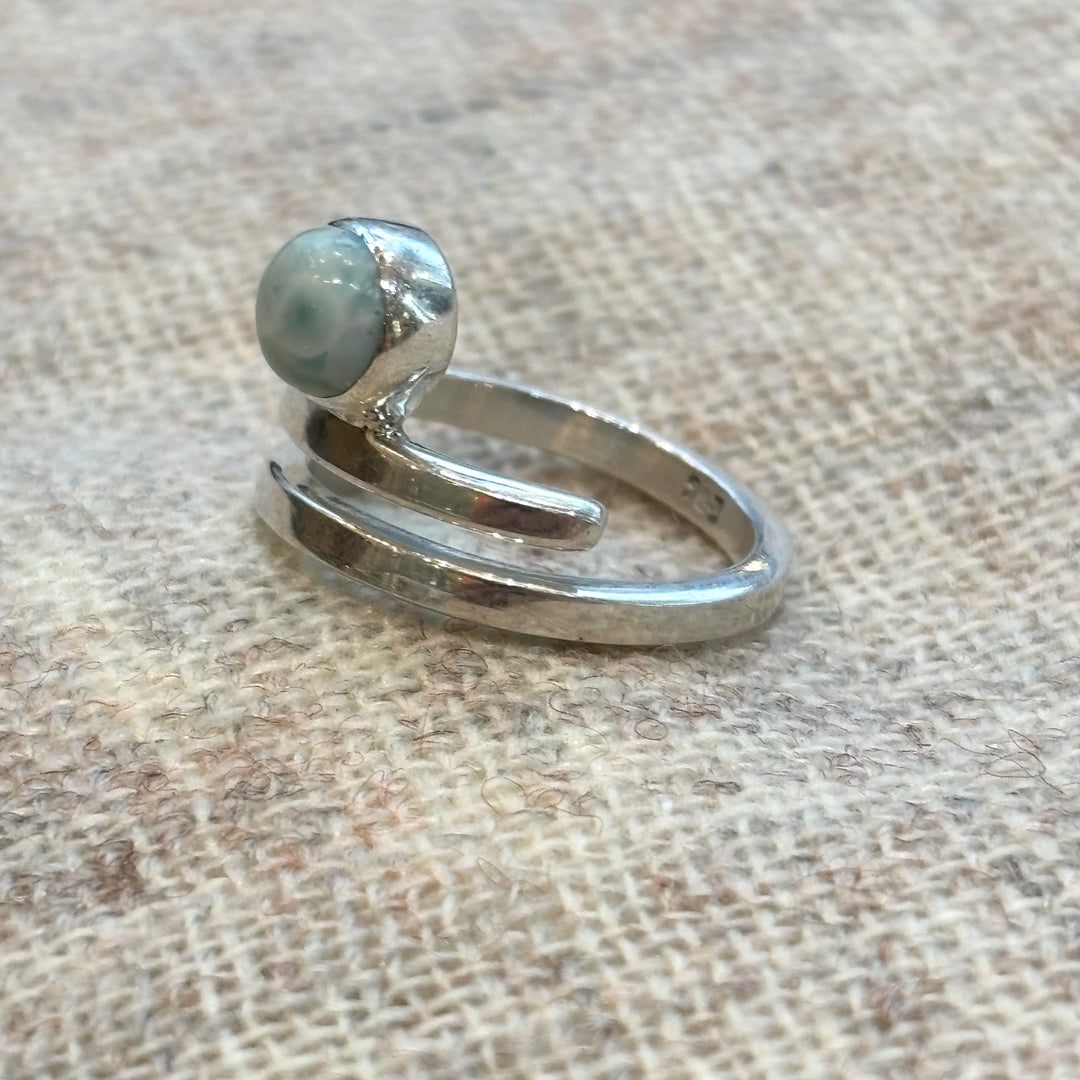 Larimar Double Ring
