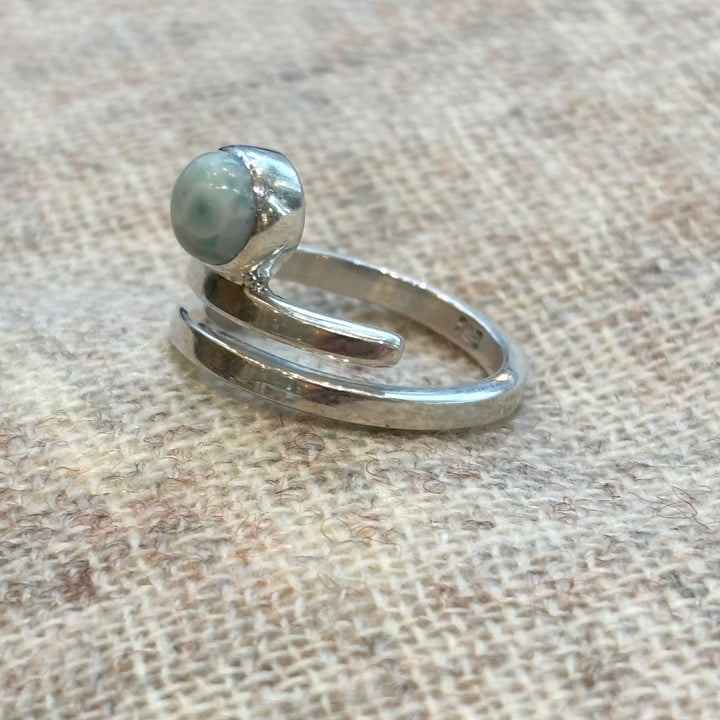 Larimar Double Ring