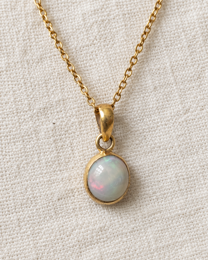 Handmade Opal Panchadhatu  Necklace