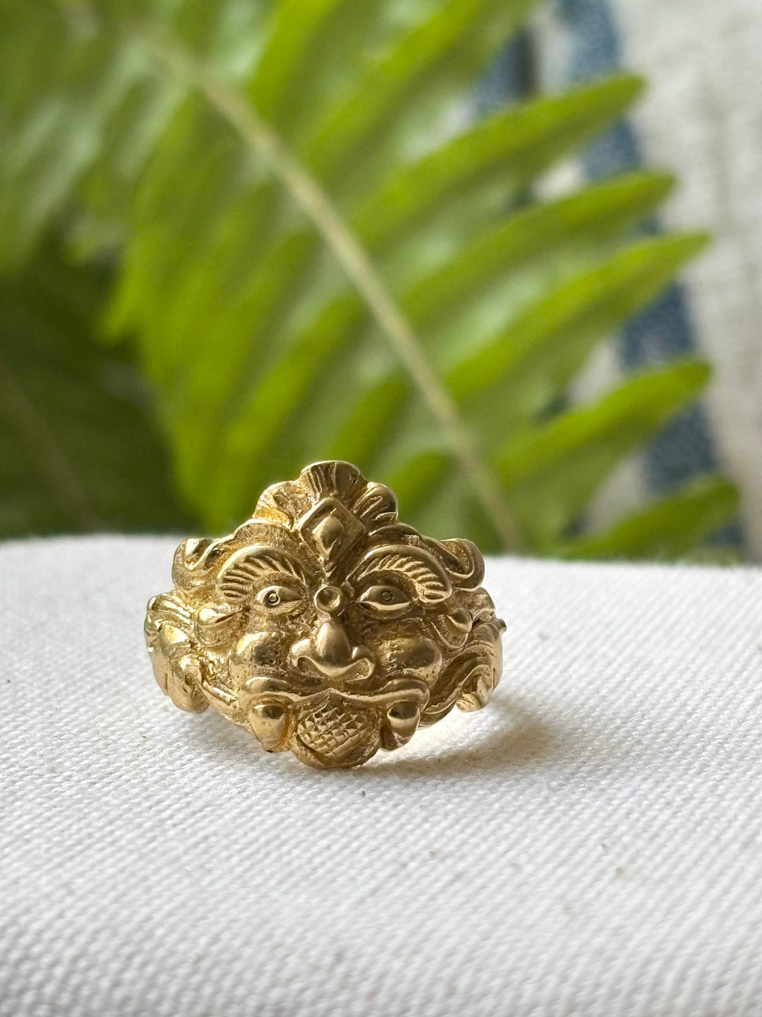Handmade Panchadhatu Bhairab Ring