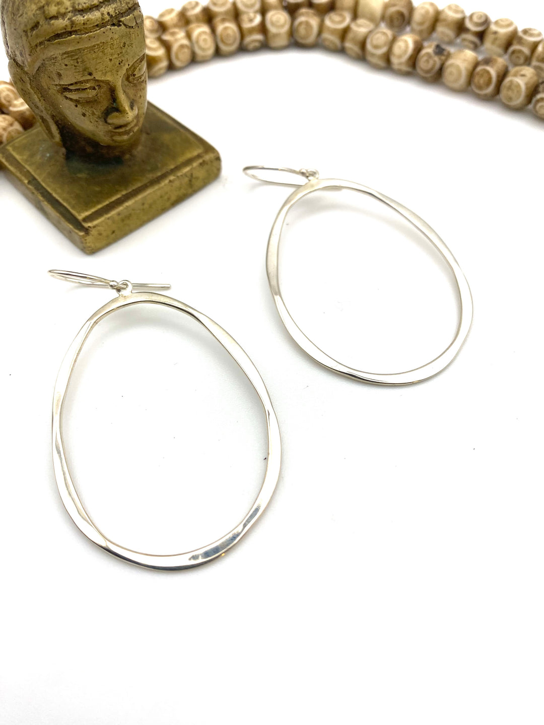 Open Oval Earrings