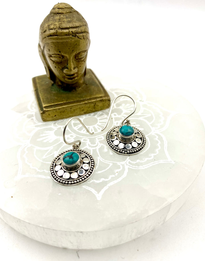 Sacred Sky - Turquoise Earrings