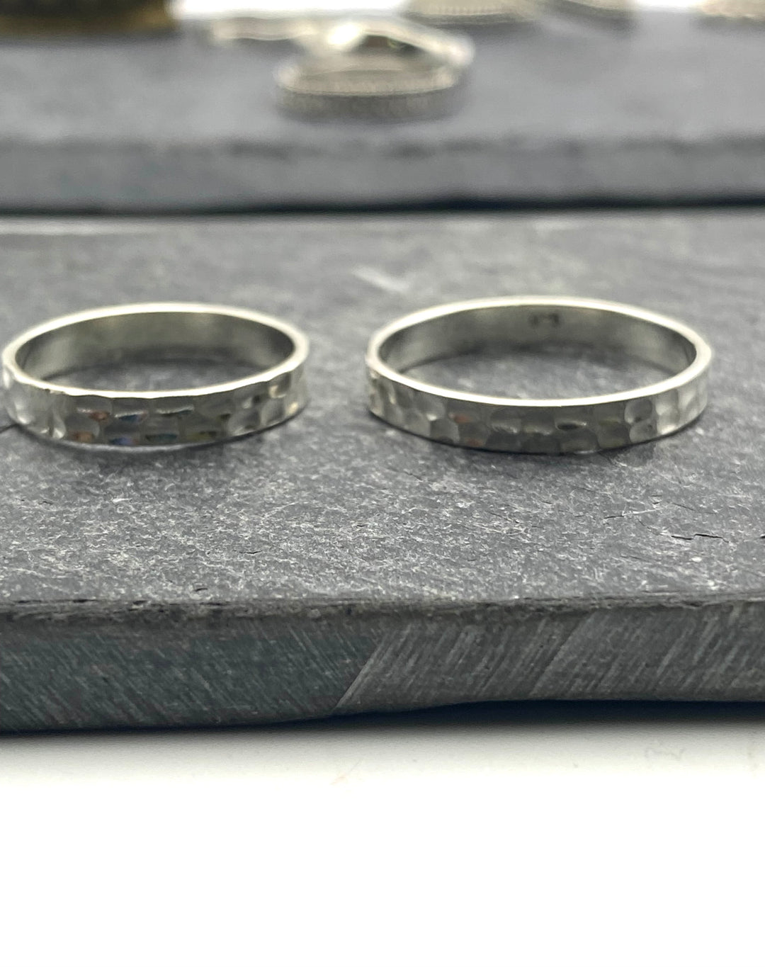 Hammered Band Ring