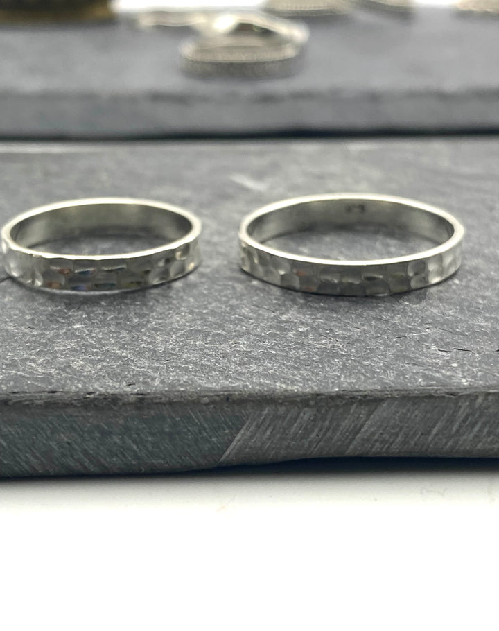Hammered Band Ring