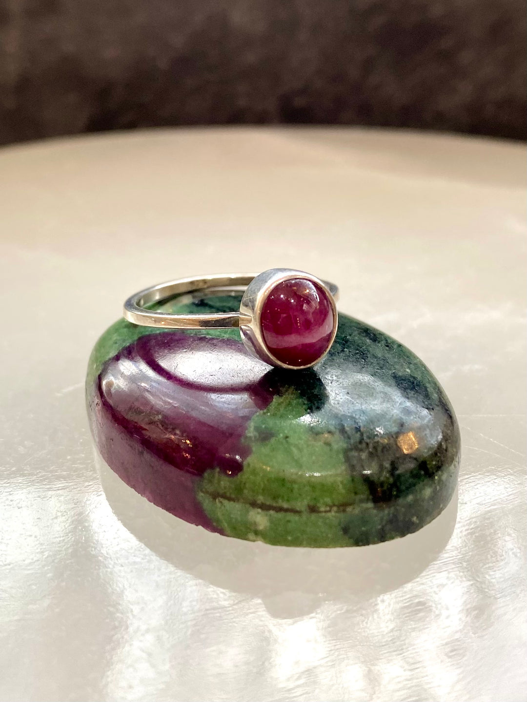 Blush Ruby Ring