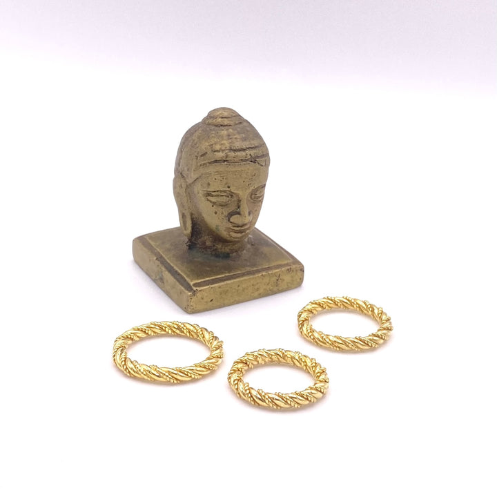 Gold Rope Rings