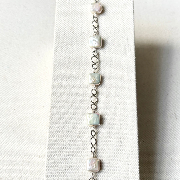 Baroque Freshwater Pearl Sterling Silver Bracelet