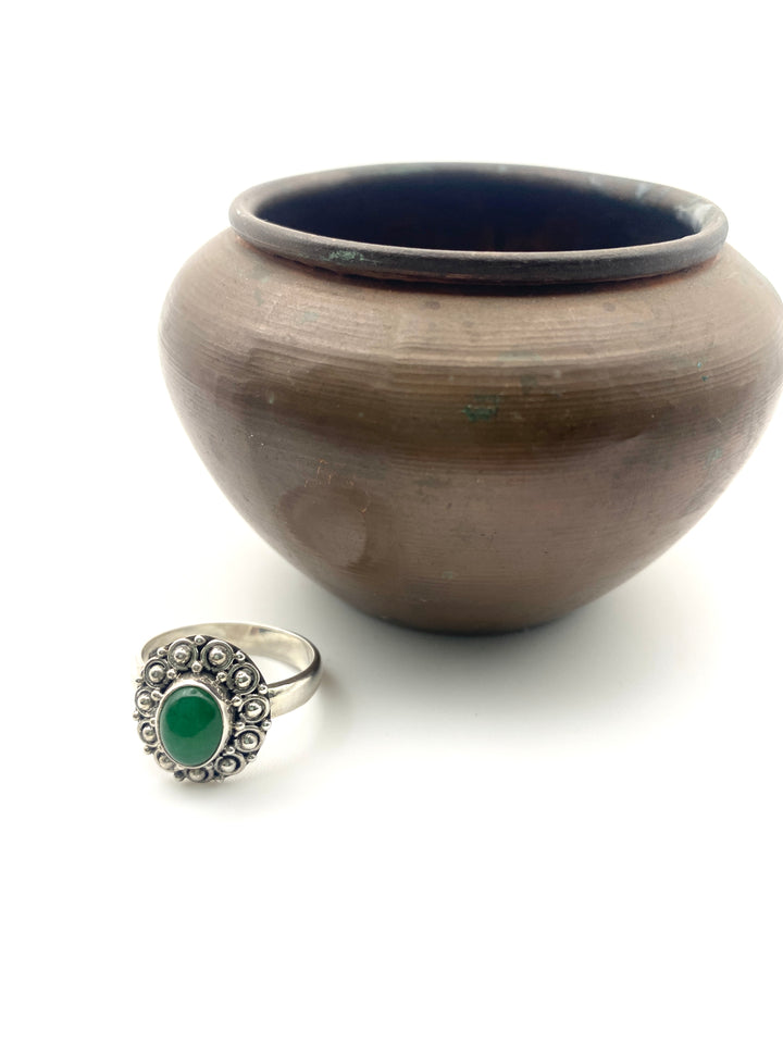 Evergreen - Green Onyx Ring