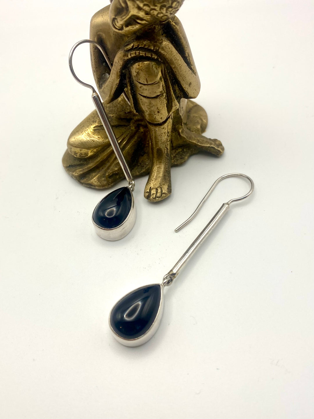 Midnight Drop Earrings