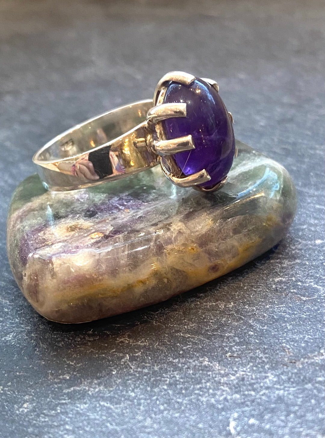 Crown of Violet - Amethyst Ring