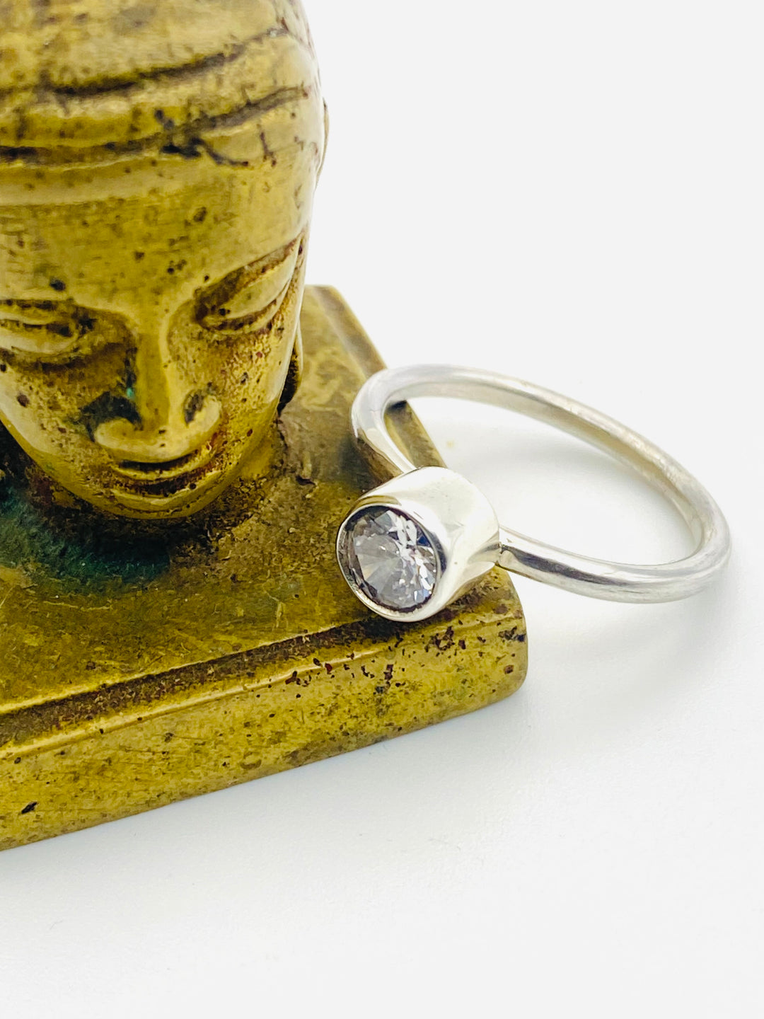Cubic Zirconia Stacking Ring