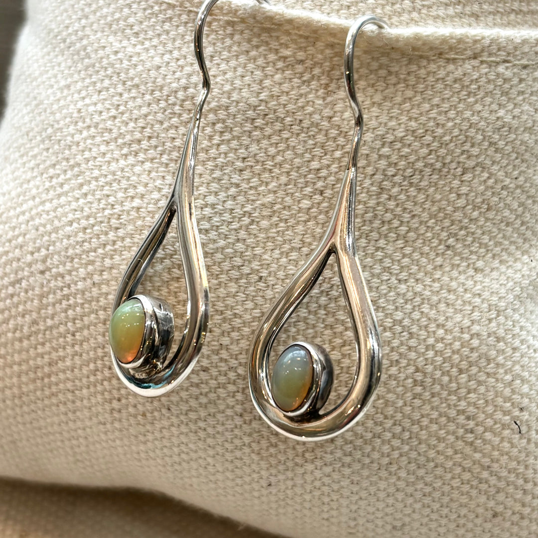 Opal Earrings