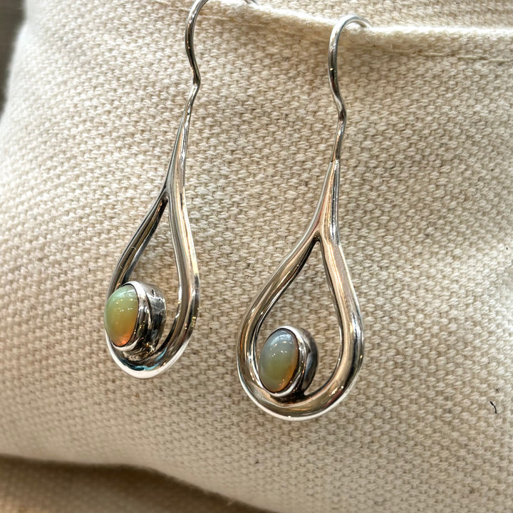 Opal Earrings
