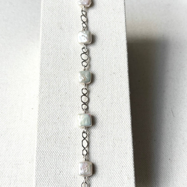 Baroque Freshwater Pearl Sterling Silver Bracelet