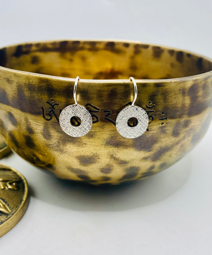Textured Drop Earrings