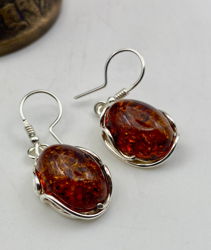 Golden Ember Earrings