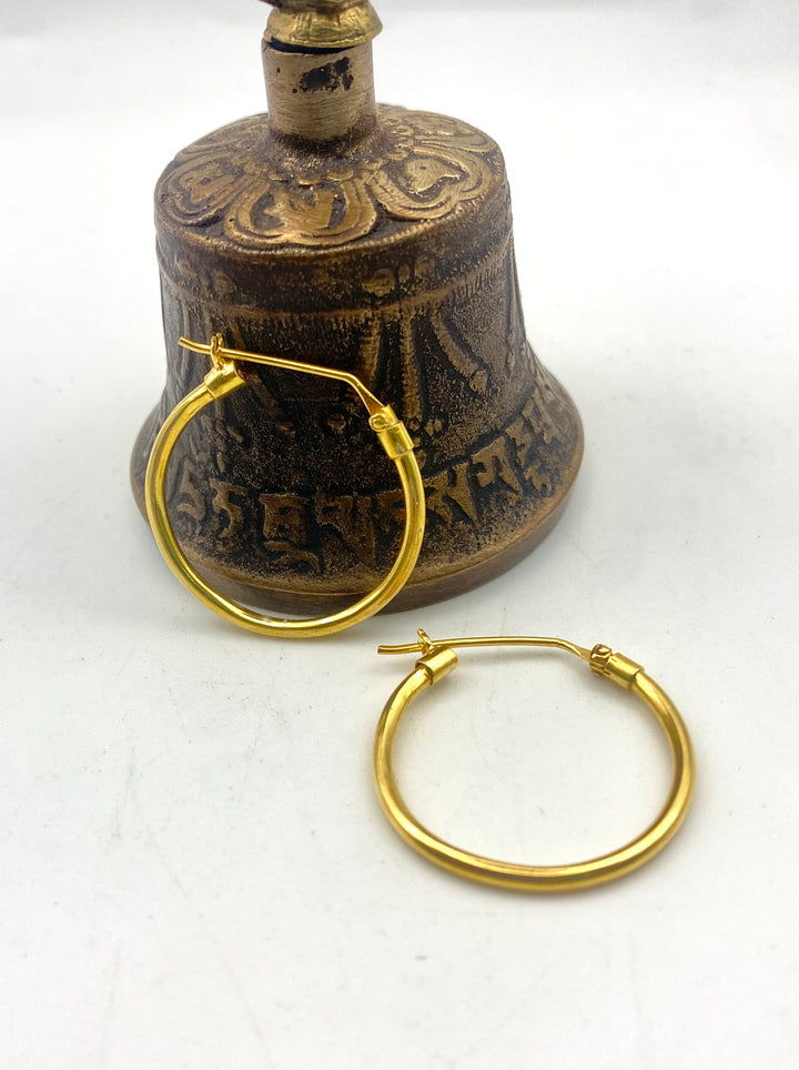 Everyday Golden Hoops