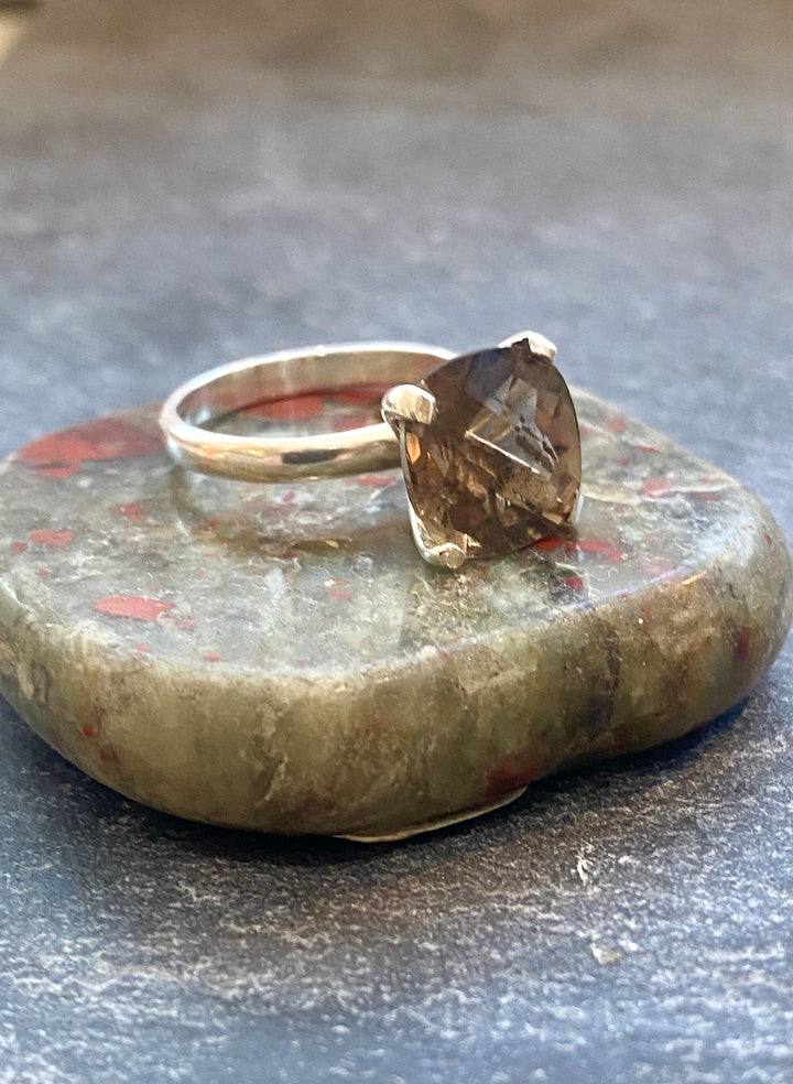 Shadowlight- Smoky Quartz Ring