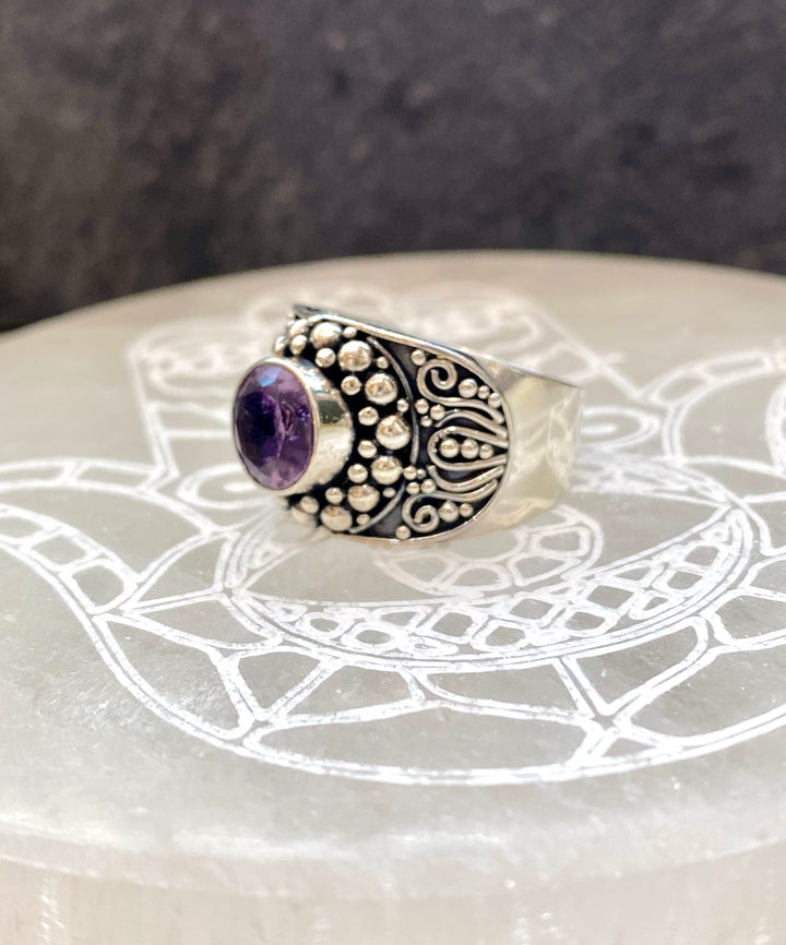 Moonlit Wisdom Ring