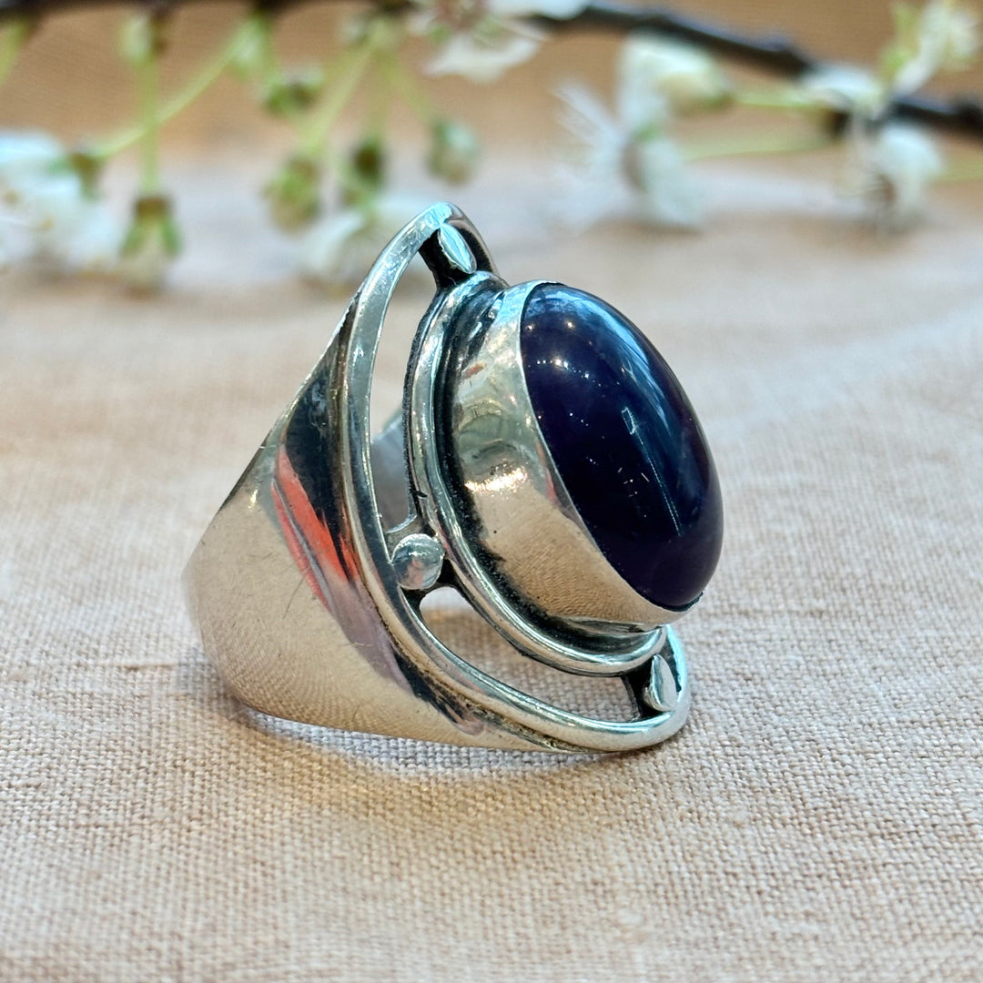 Amethyst Orbit Ring