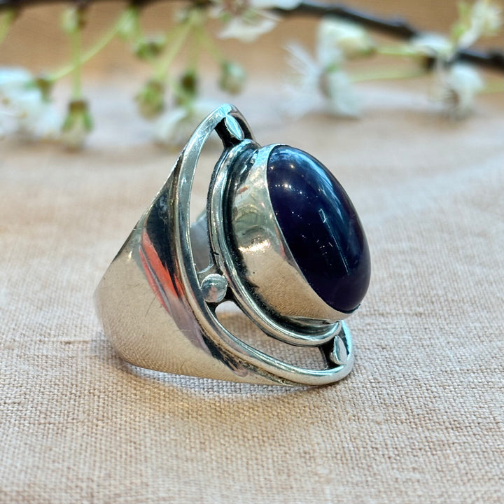 Amethyst Orbit Ring