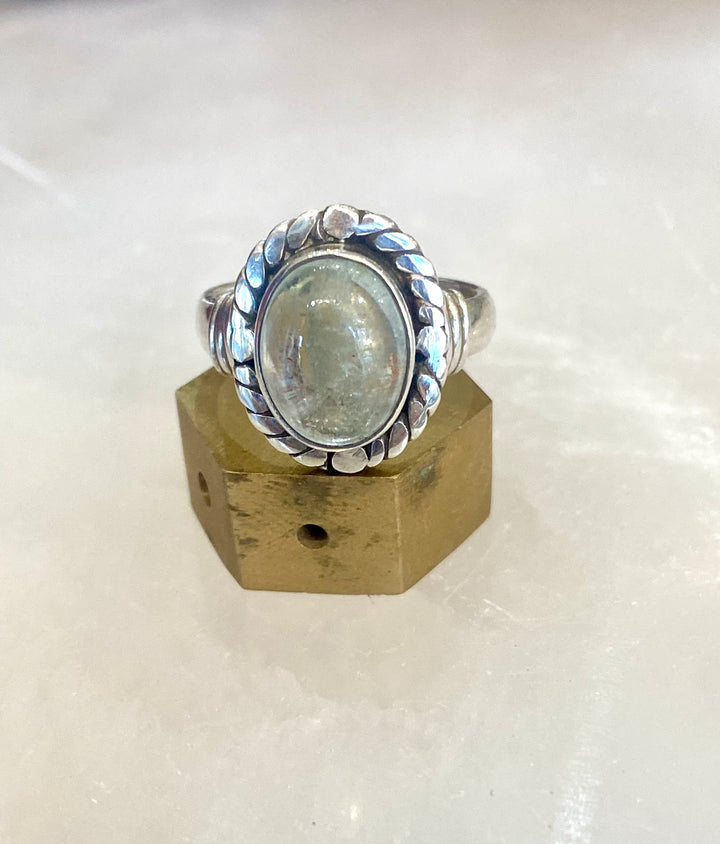 Ocean’s Embrace - Aquamarine Ring