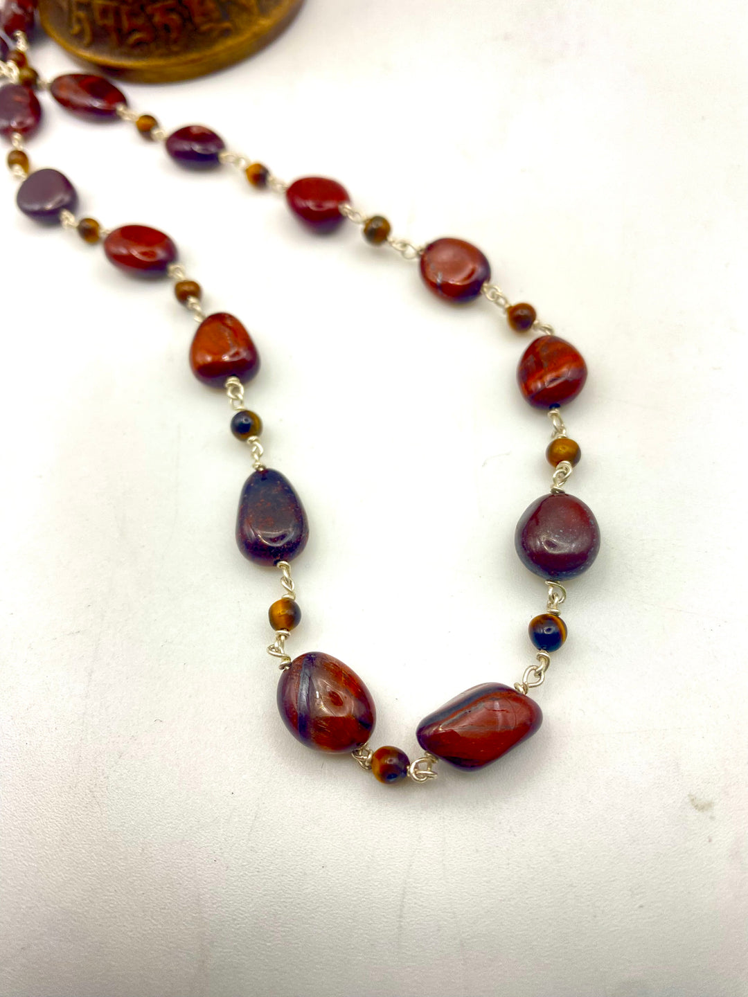 Earthfire Tigers Eye Necklace