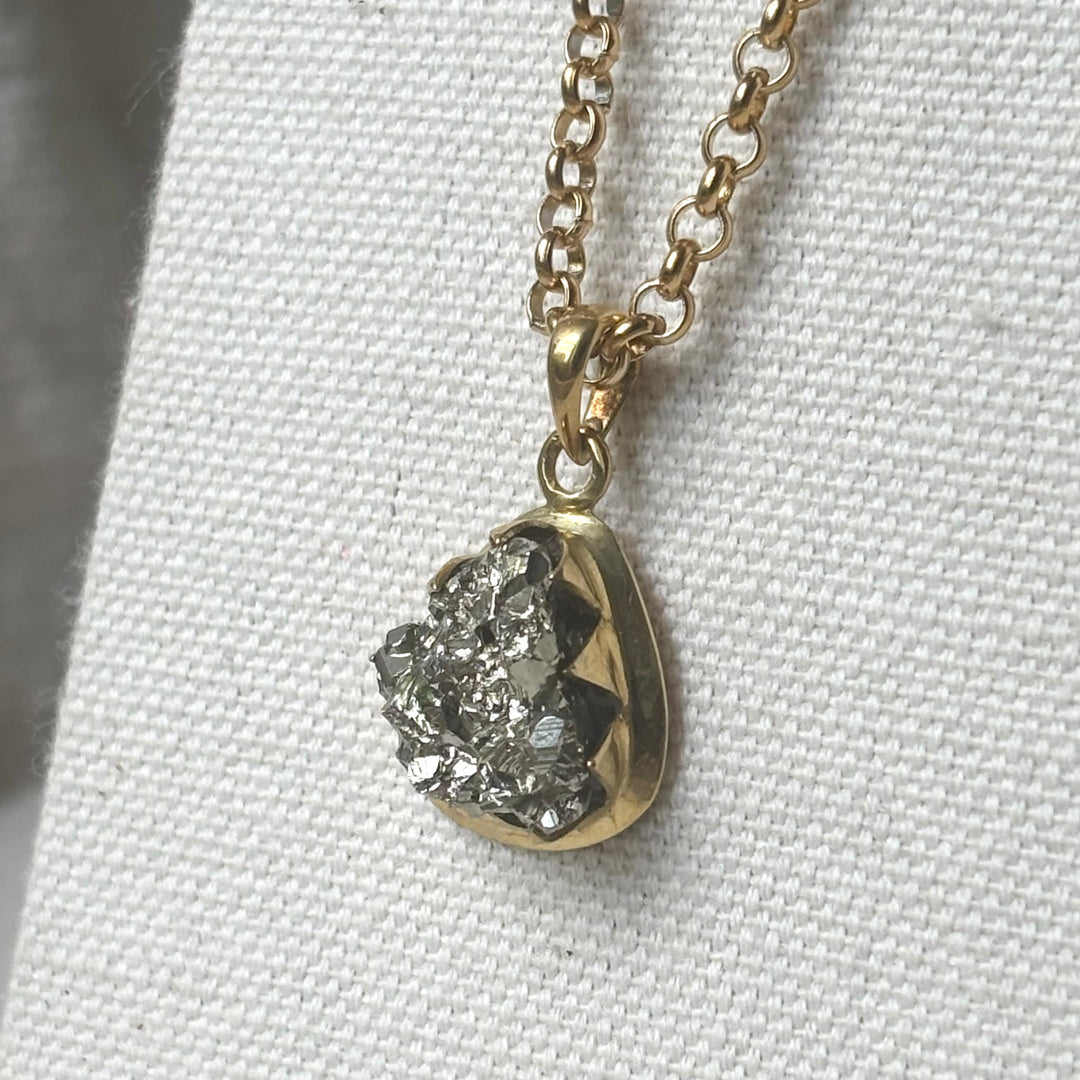 Panchadhatu Pyrite Necklace