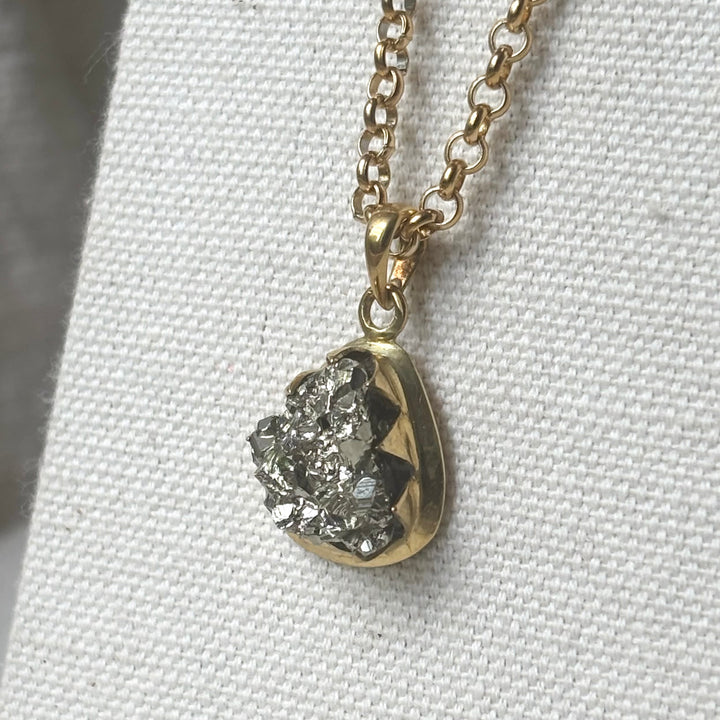 Panchadhatu Pyrite Necklace
